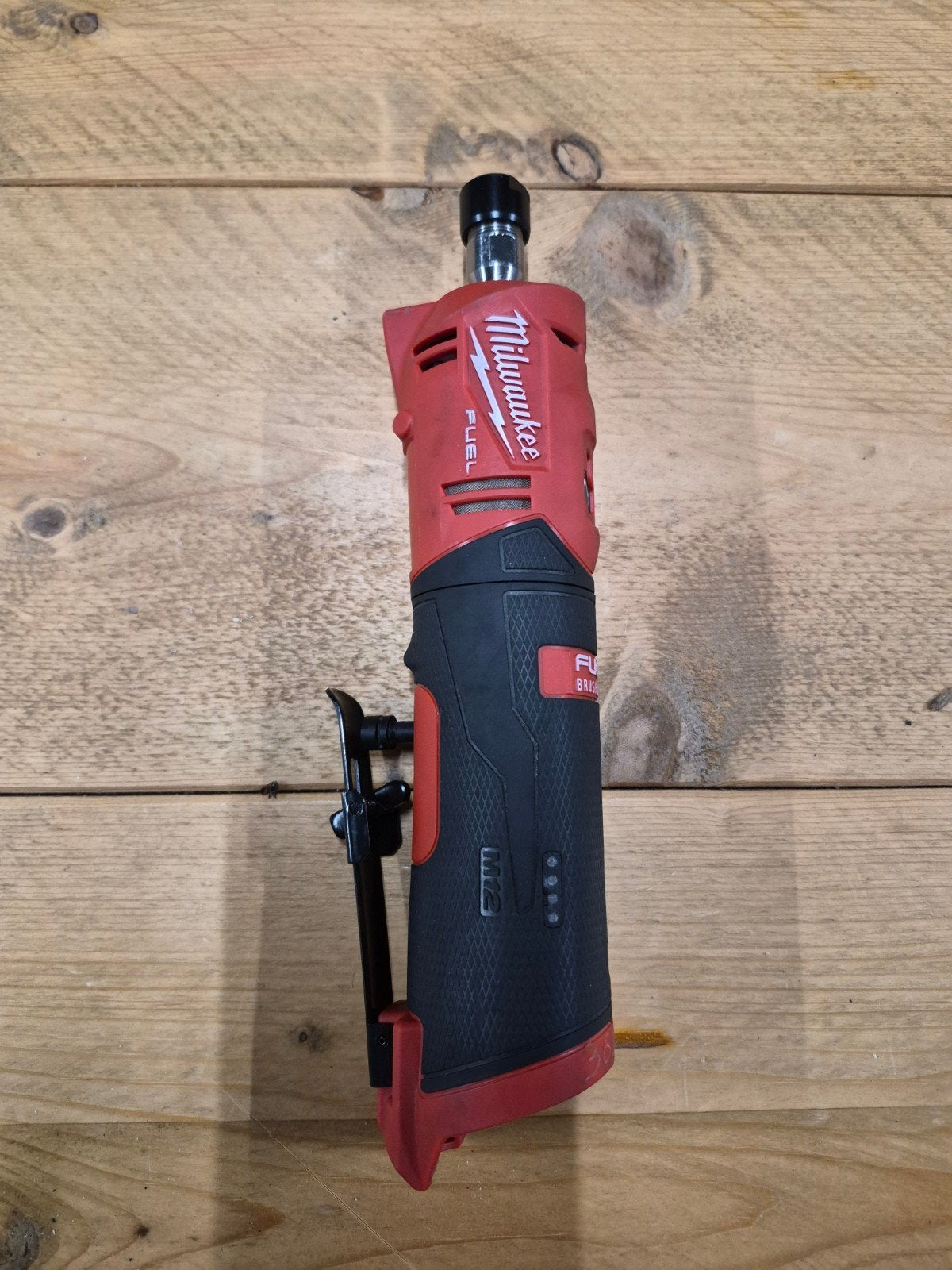 Milwaukee M12 FDGS stiftslijper body, Ophalen of Verzenden, Minder dan 700 watt, Haakse handslijpmachine