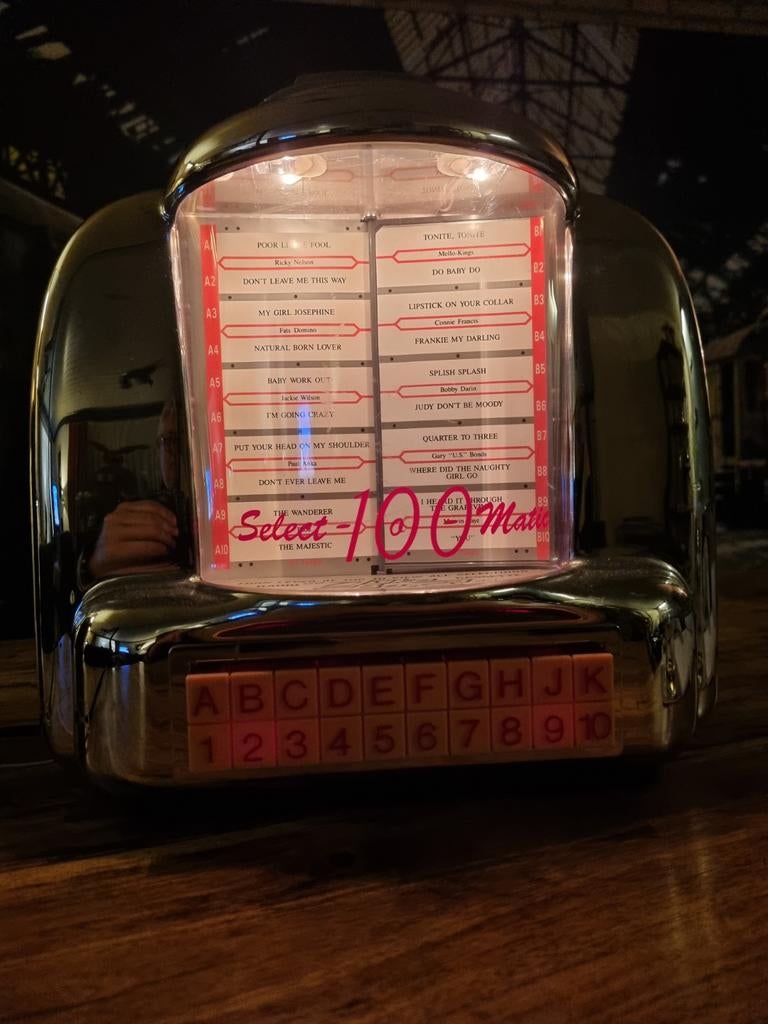 Classic Collector'S Edition Radio-Cassette Wallbox Jukebox, Verzamelen, Automaten | Jukeboxen, Ophalen of Verzenden, Zo goed als nieuw