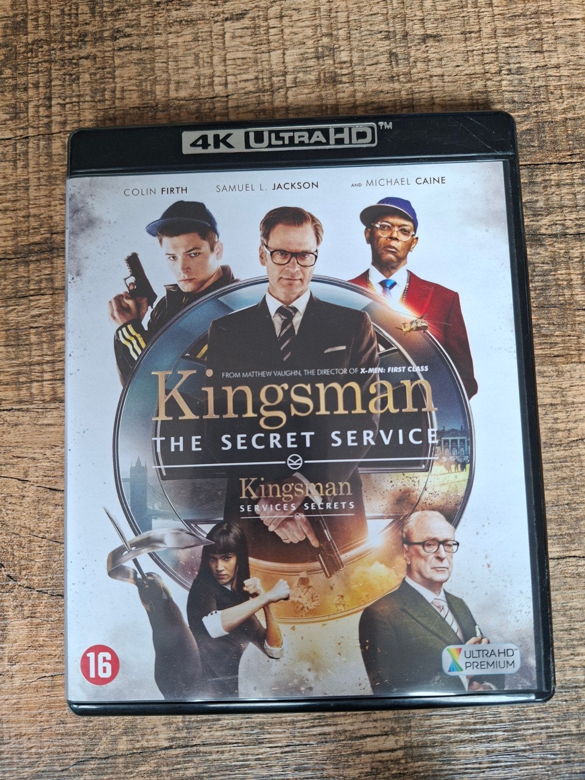 Kingsman: The Secret Service 4K Ultra HD Blu-ray, Ophalen of Verzenden, Zo goed als nieuw, Actie