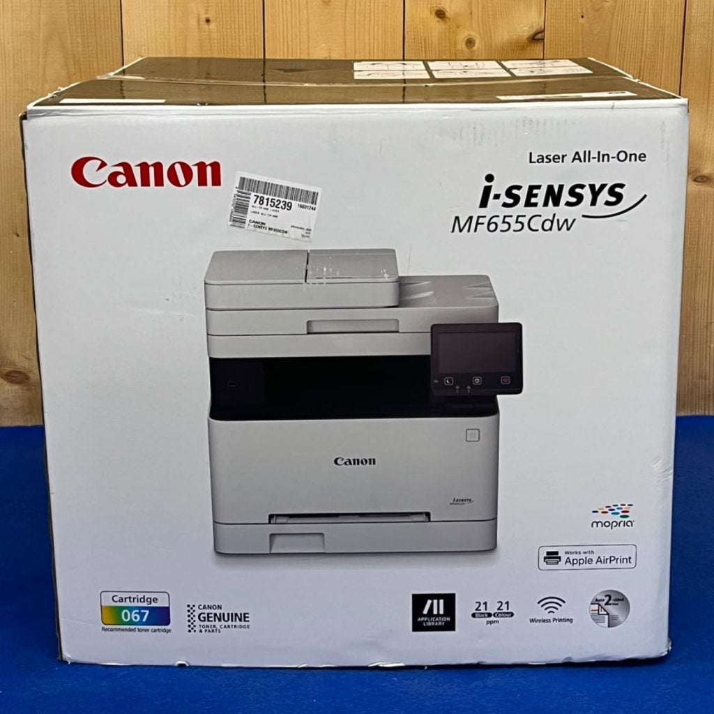 Canon Laser i Sensys MF655Cdw All in One printer - Nieuw, Canon, Zo goed als nieuw, Support@canon.com, 30-2, Shimomaruko 3-chome, Ohta-ku
Tokyo 146-8501
Japan