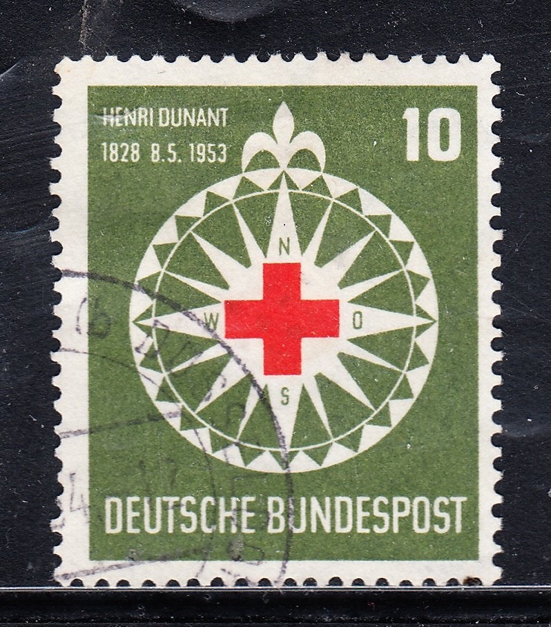 1918 - West Duitsland michel 164 gestempeld , 125e geboorted, Verzenden, BRD, Gestempeld