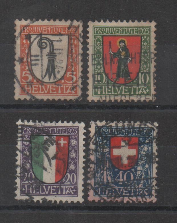 Z20 Zwitserland 185/88 gestempeld, Verzenden, Postfris