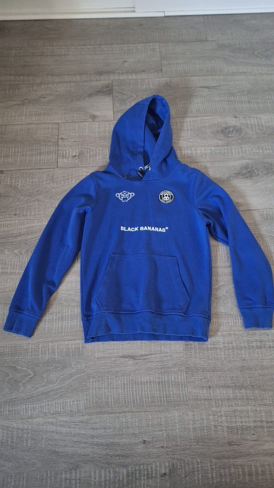 Black Bananas Hoodie Maat 152 Blauw, Kinderen en Baby's, Gebruikt, Jongen of Meisje, Trui of Vest, Ophalen of Verzenden