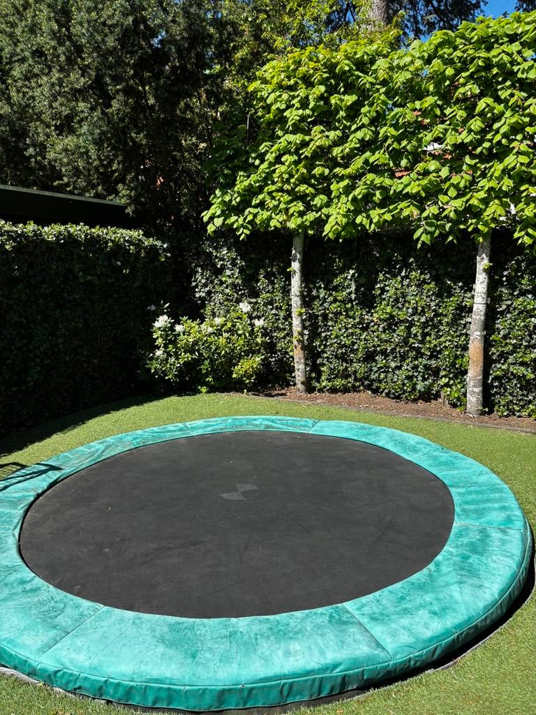 Trampoline Berg, inbouw, Ophalen, Gebruikt