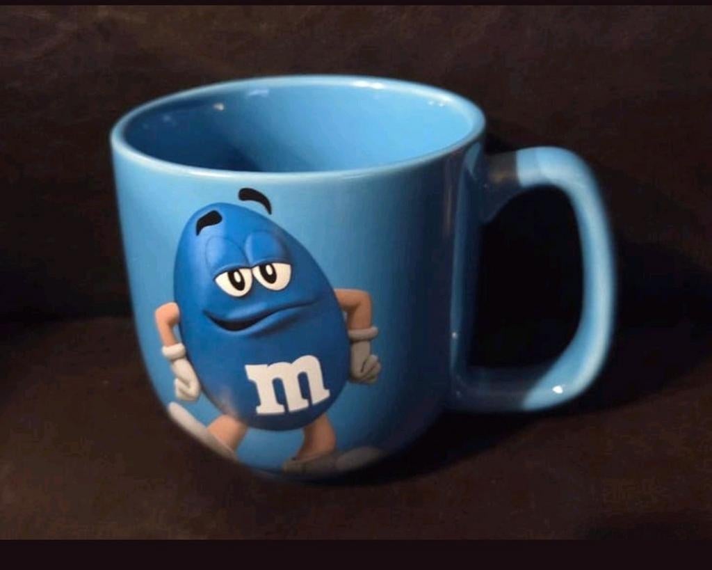 M&M's mok "Blue", Ophalen of Verzenden, Nieuw, Gebruiksvoorwerp