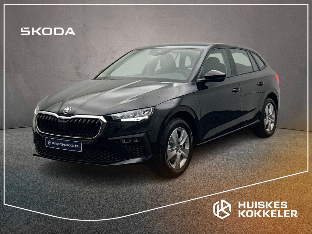 Skoda Scala, Auto's, Skoda, Voorwielaandrijving, Scala, Euro 6, Zwart