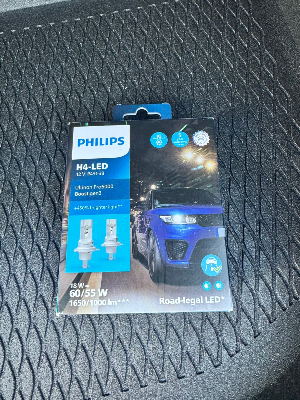 Philips H4 LED Ultinon Pro6000 Boost – 1 maand oud, Huis en Inrichting, Lampen | Losse lampen, Ophalen of Verzenden, Zo goed als nieuw
