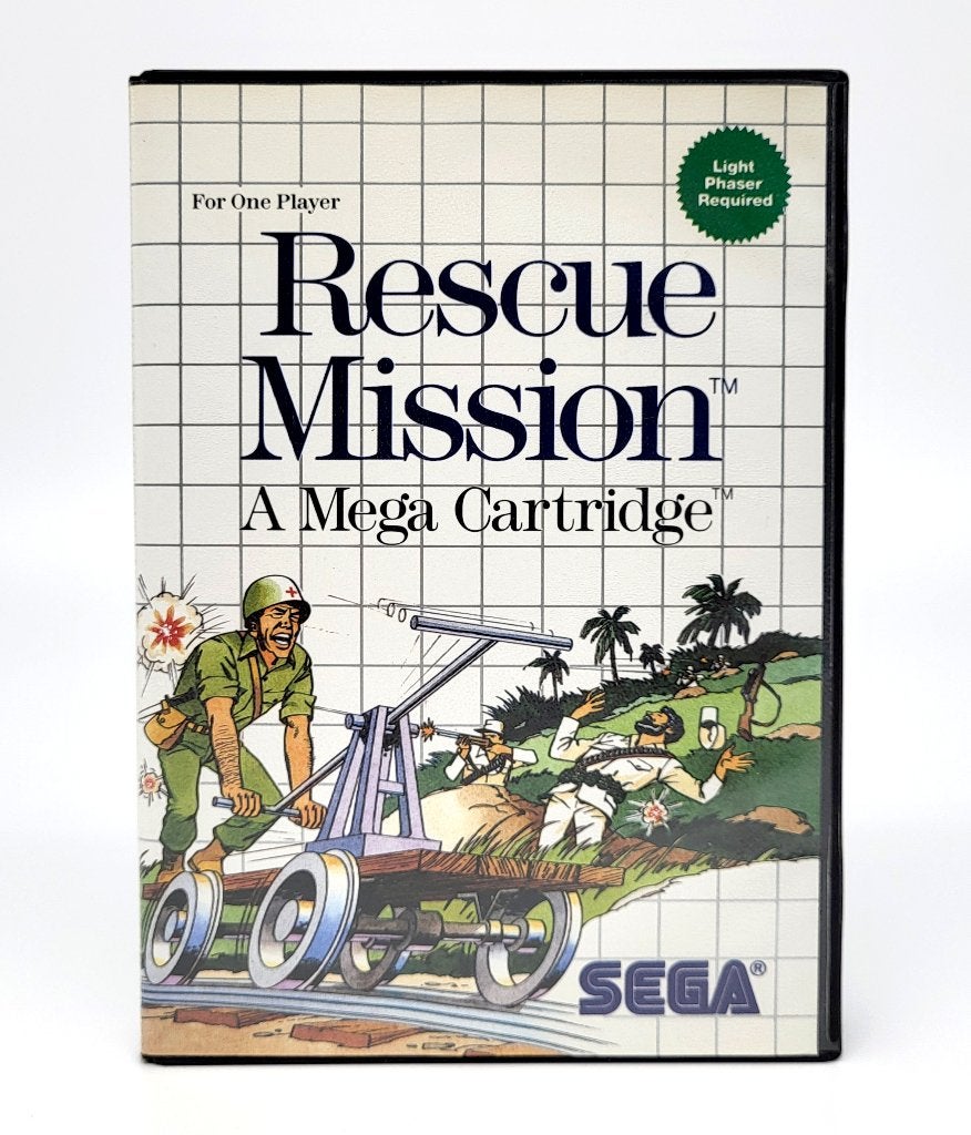Rescue Mission - SEGA Master System - CIB PAL ~ VGC, Avontuur en Actie, Gebruikt, Verzenden, 1 speler