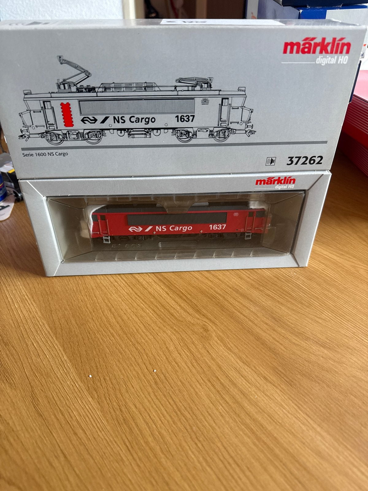 Märklin H0 NS Cargo Locomotief 1637 Digitaal, Wisselstroom, Locomotief, Nieuw, Ophalen of Verzenden