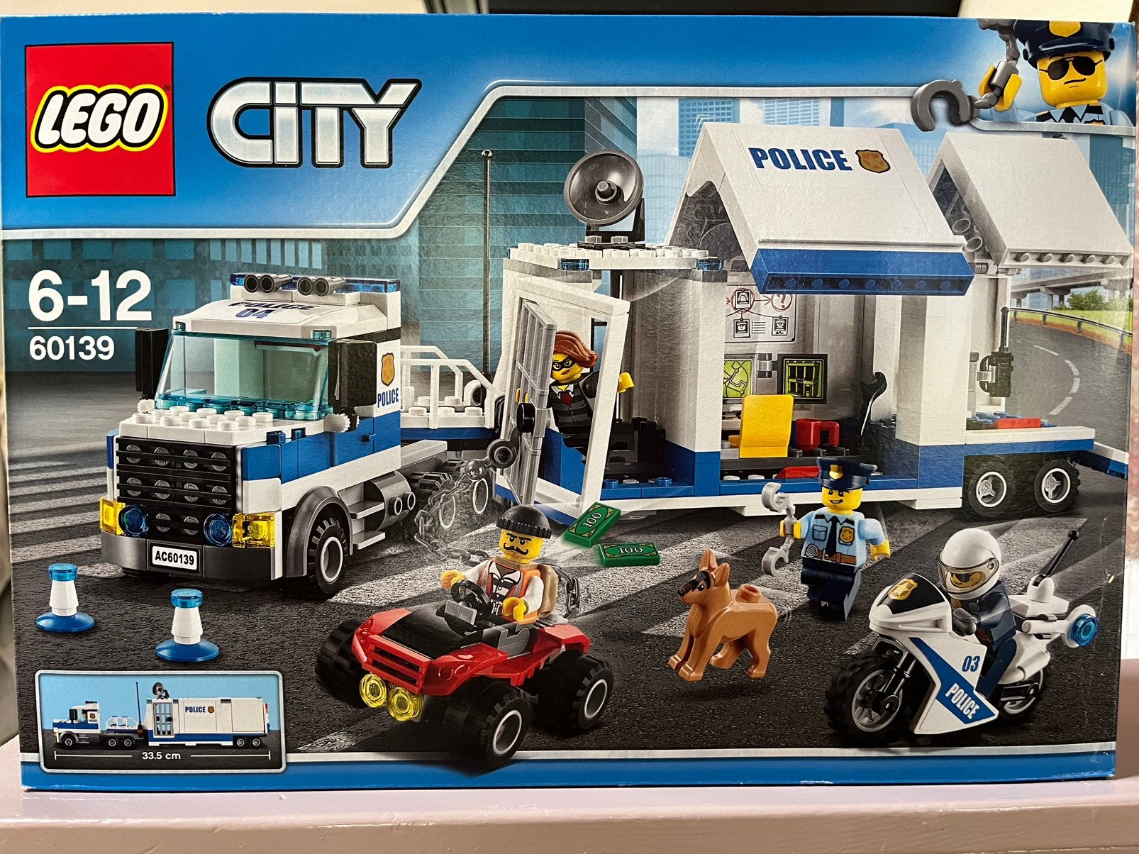 LEGO City Politietruck 60139, Ophalen of Verzenden, Zo goed als nieuw