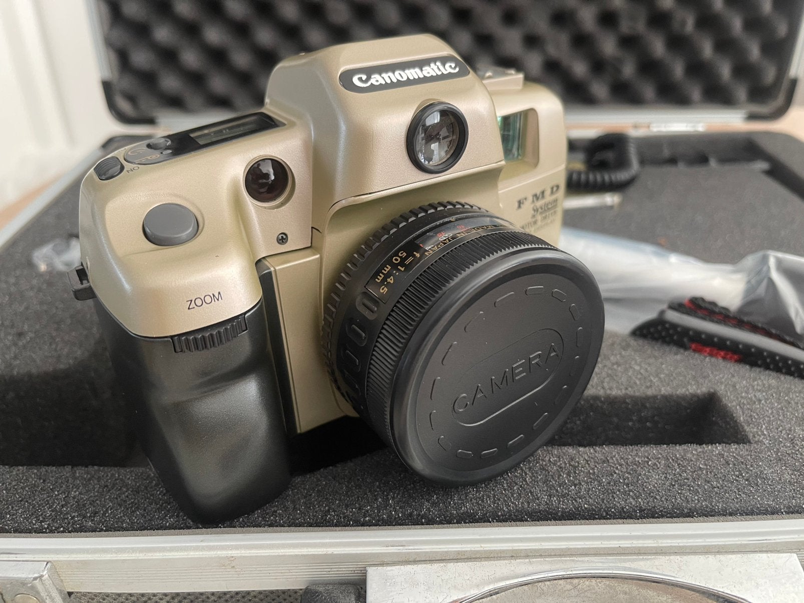 Canomatic fotocamera canon camera rolletje, Ophalen of Verzenden, Zo goed als nieuw, Spiegelreflex, Canon