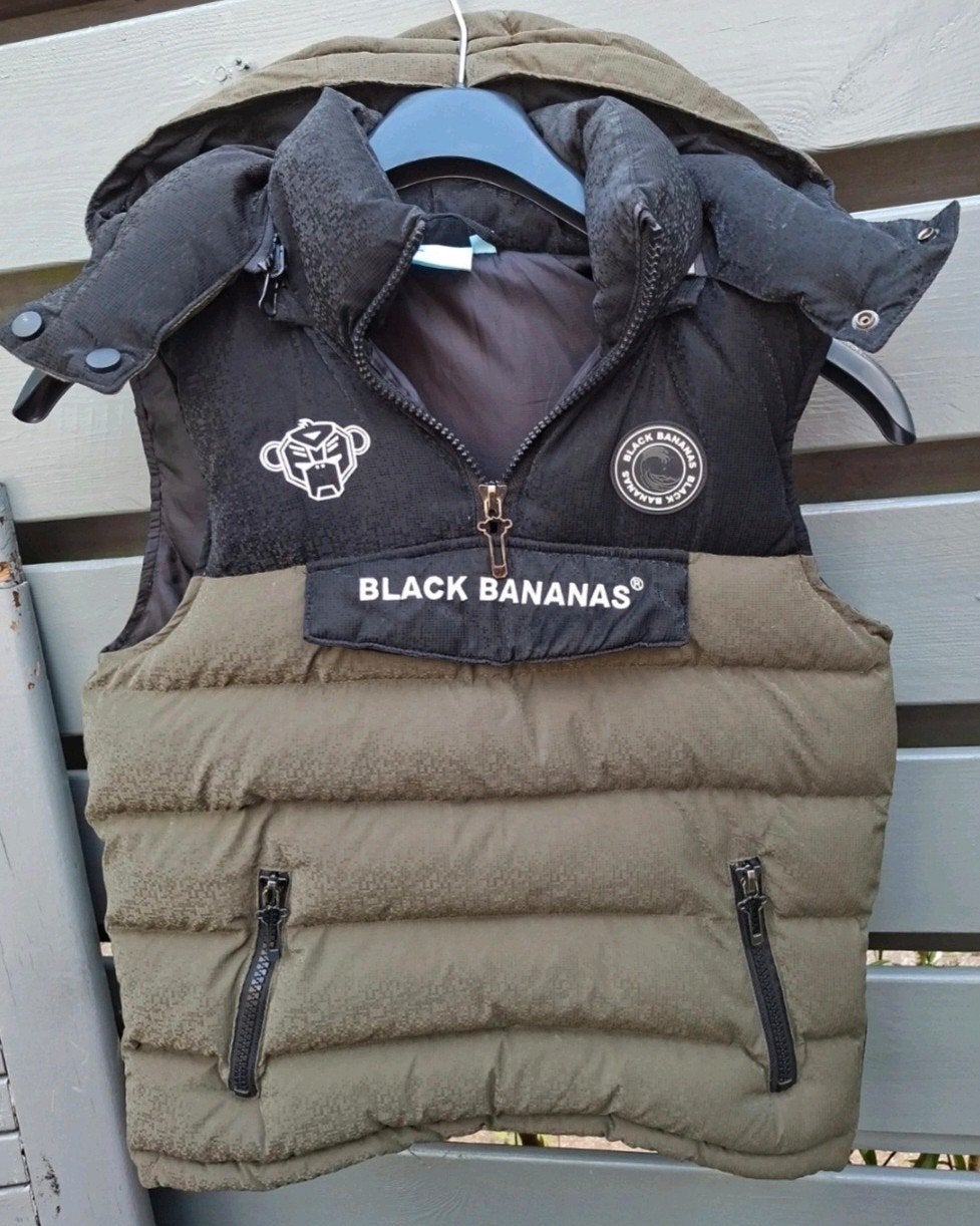 black bananas bodywarmer, Ophalen of Verzenden, Zo goed als nieuw, Jongen, Jas