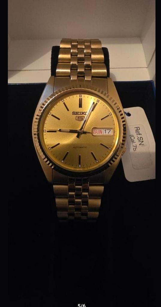 SEIKO SNXJ94 NOS  "NIEUW"  ONGEDRAGEN!!, Sieraden, Tassen en Uiterlijk, Horloges | Heren, Ophalen of Verzenden, Nieuw, Staal, Seiko