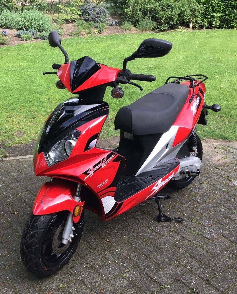 Mooie snorscooter te koop !, Ophalen, Tweetakt, Gebruikt, Maximaal 45 km/u