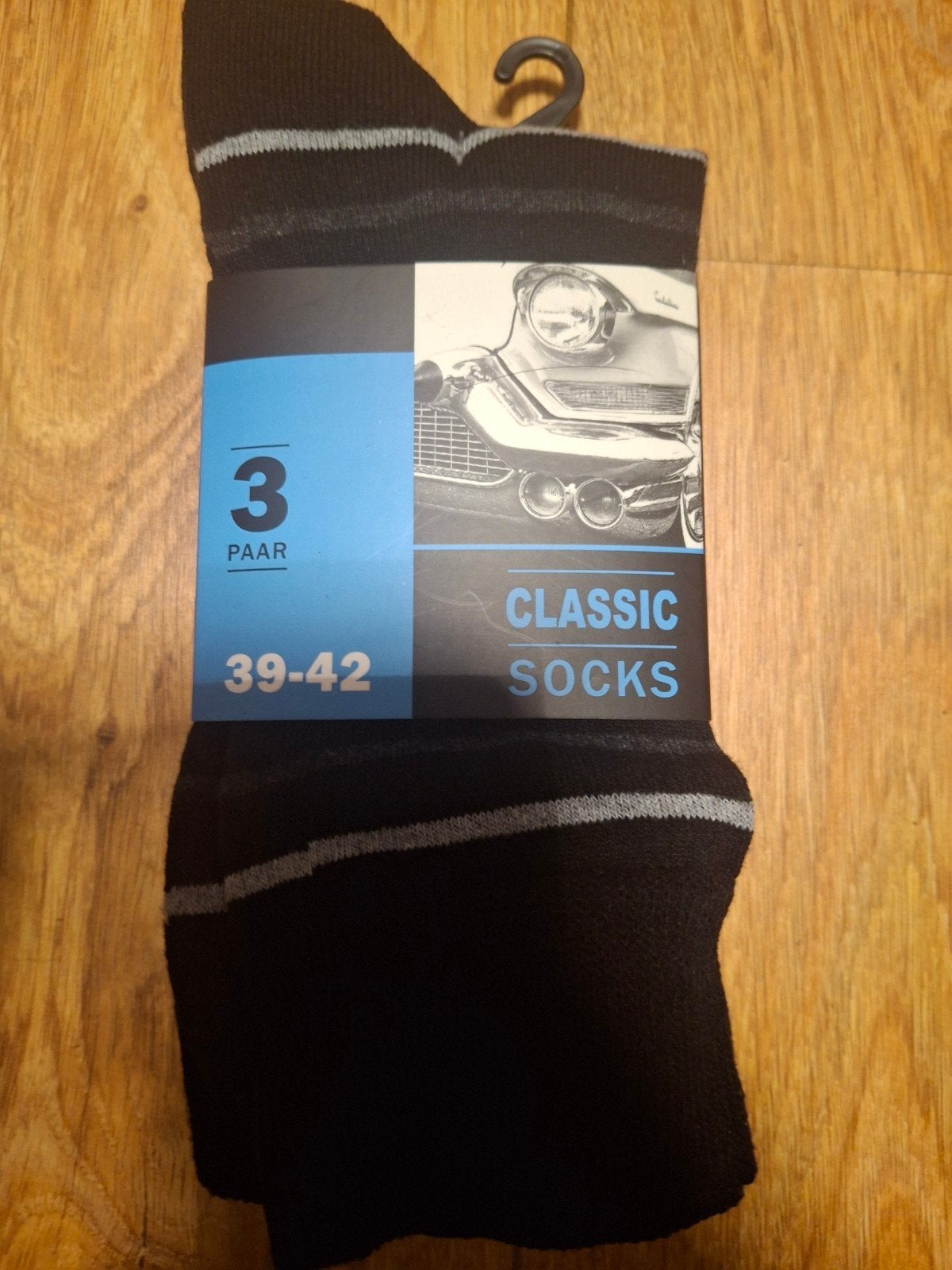 Nieuwe Classic Sokken 3-paar Zwart Maat 39-42, Kleding | Heren, Sokken en Kousen, Onbekend, Zwart, Nieuw, Ophalen of Verzenden