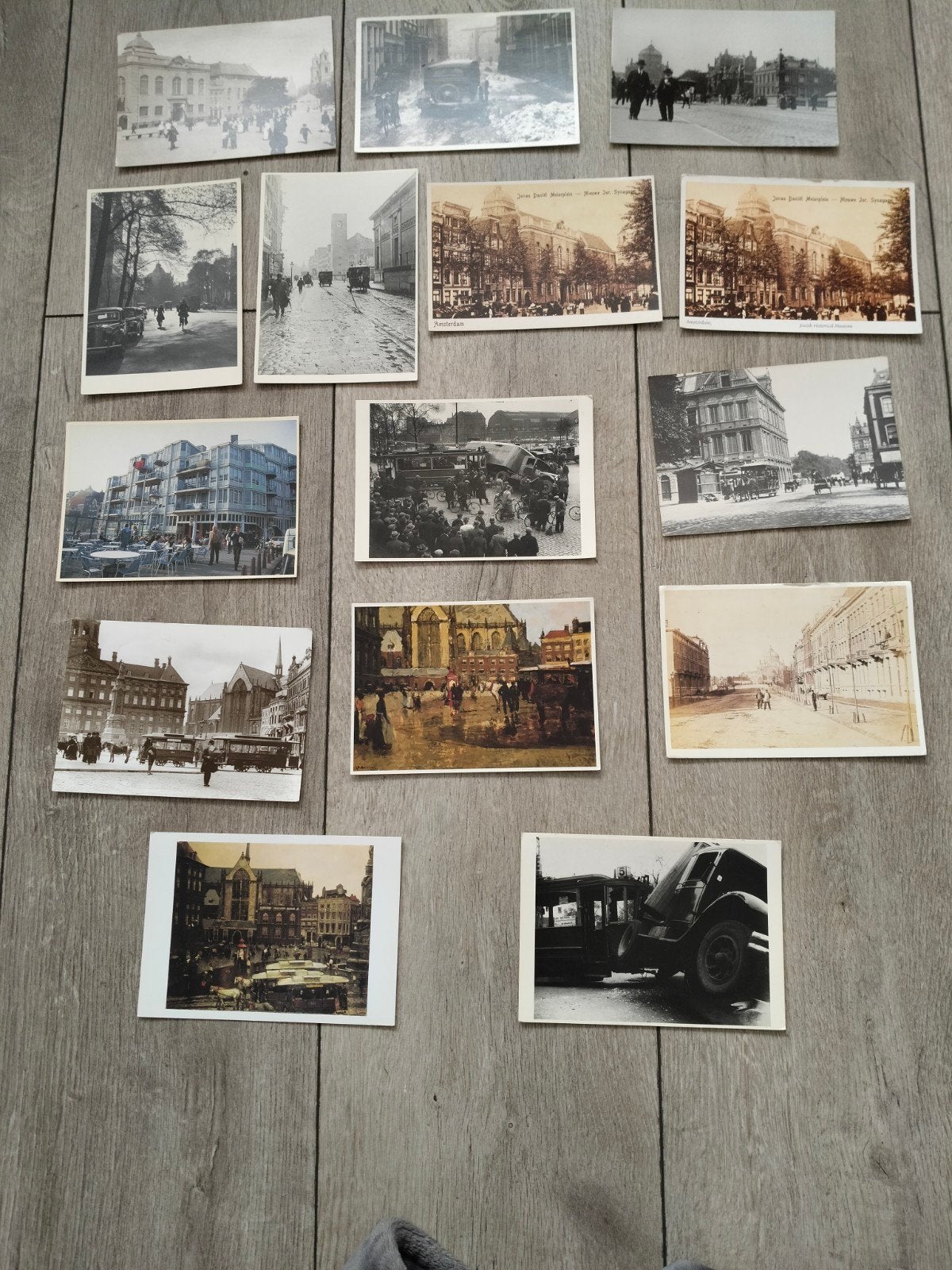 Diverse Ansichtkaarten nostalgisch Amsterdam, Verzamelen, Verzenden, 1940 tot 1960, Ongelopen, Noord-Holland