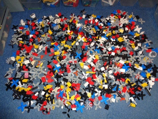 Partij A28=Mega veel helikopter onderdelen, Lego, Lego, Gebruikt, Lego