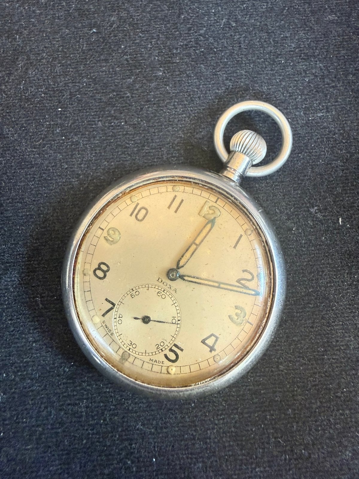 Doxa Militair zalhorloge, Ophalen of Verzenden, Staal, Overige merken
