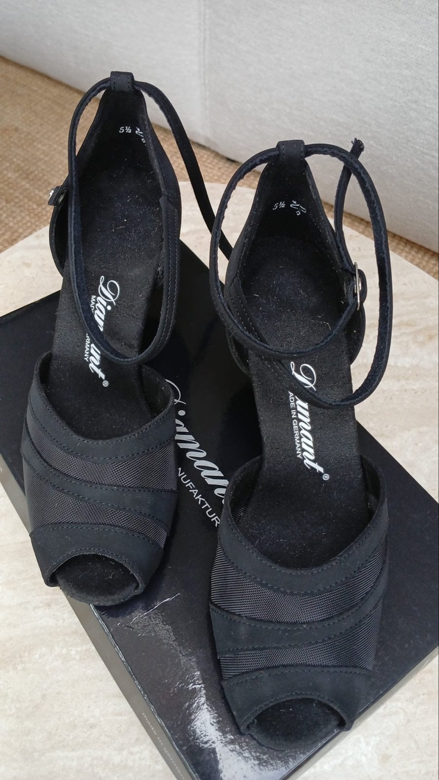 Diamant dansschoenen - Zwart - Maat 38 (5.5 UK), Kleding | Dames, Schoenen, Ophalen, Nieuw, Zwart, Dansschoenen