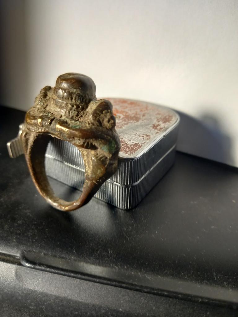 Antieke Garuda brons prachtig bewerkt, Antiek en Kunst, Kunst | Niet-Westerse kunst, Ophalen of Verzenden