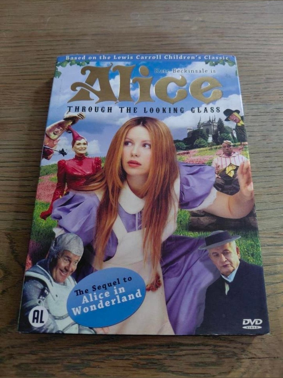 Alice through the Looking Glass dvd. Met slip cover., Avontuur, Alle leeftijden, Ophalen of Verzenden, Zo goed als nieuw