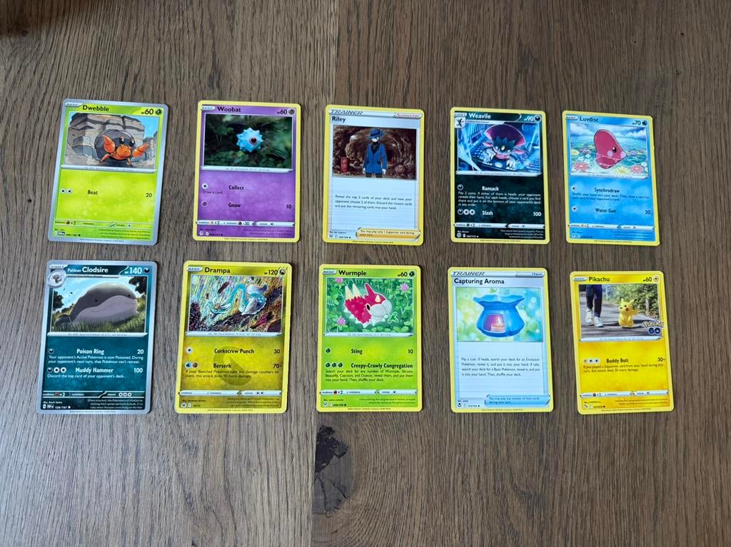 Pokemon kaarten, Ophalen, Zo goed als nieuw