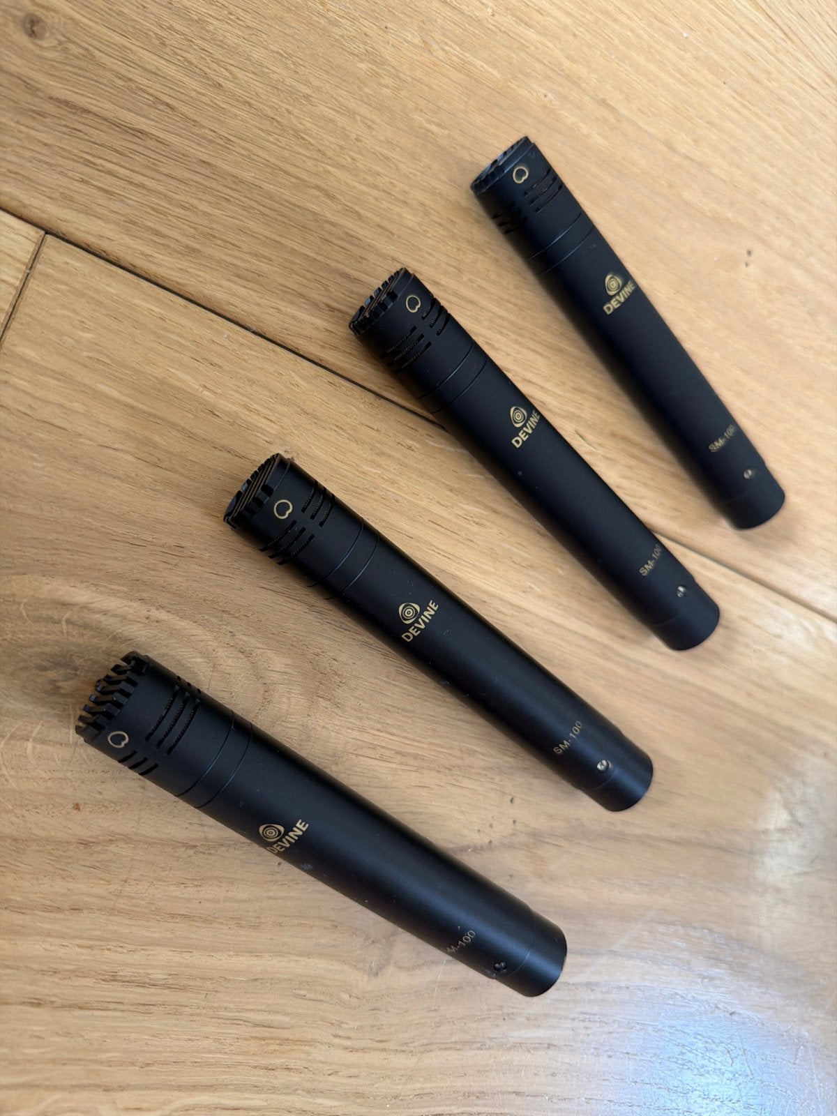 Devine SM-100 Instrumentmicrofoons (4 stuks), Ophalen, Gebruikt, Instrumentmicrofoon