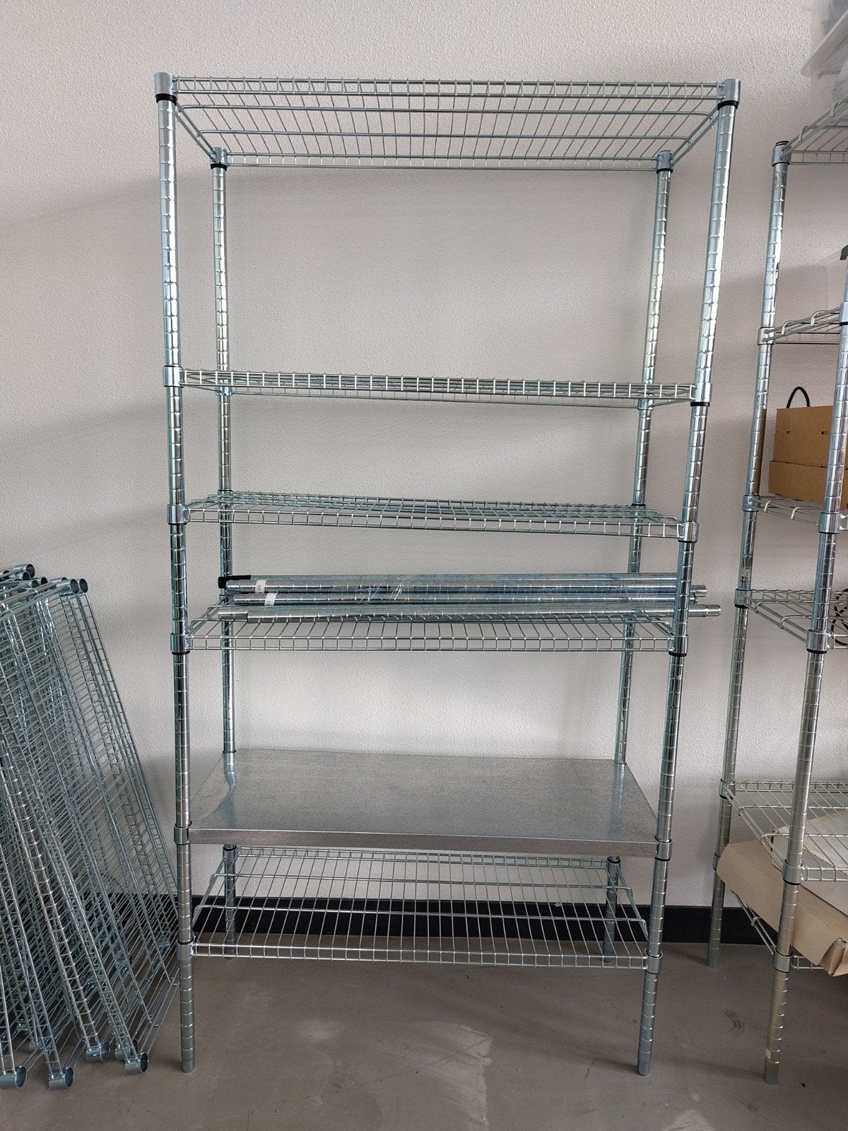 Stevige rvs IKEA rek, Ophalen, Nieuw