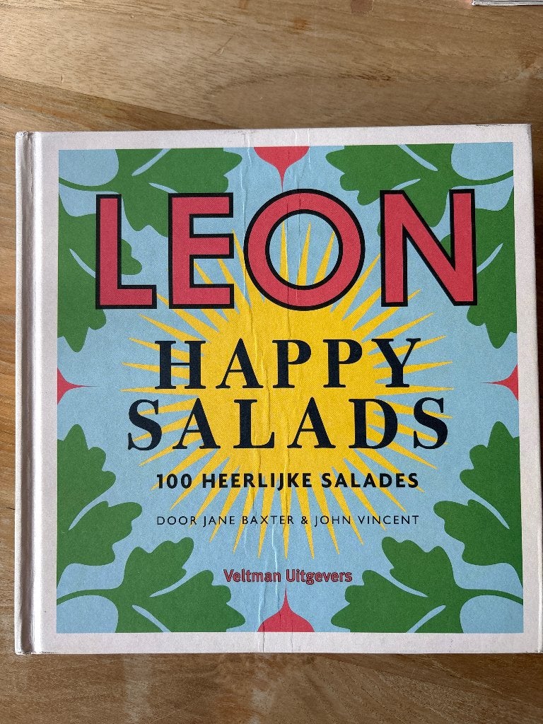 Leon HAPPY SALADS, 100 salades, Boeken, Ophalen of Verzenden, Gelezen