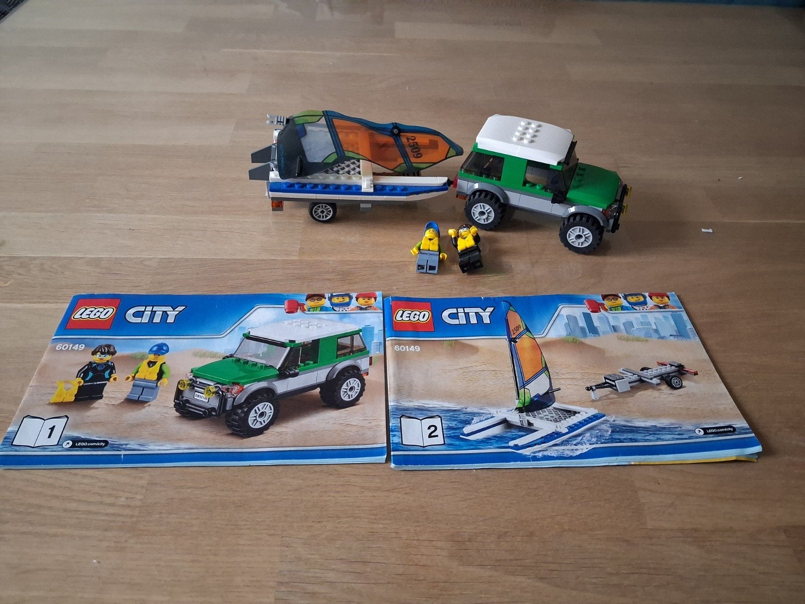 Lego City 60149 4x4 met catamaran, Compleet, City, Lego, Ophalen of Verzenden