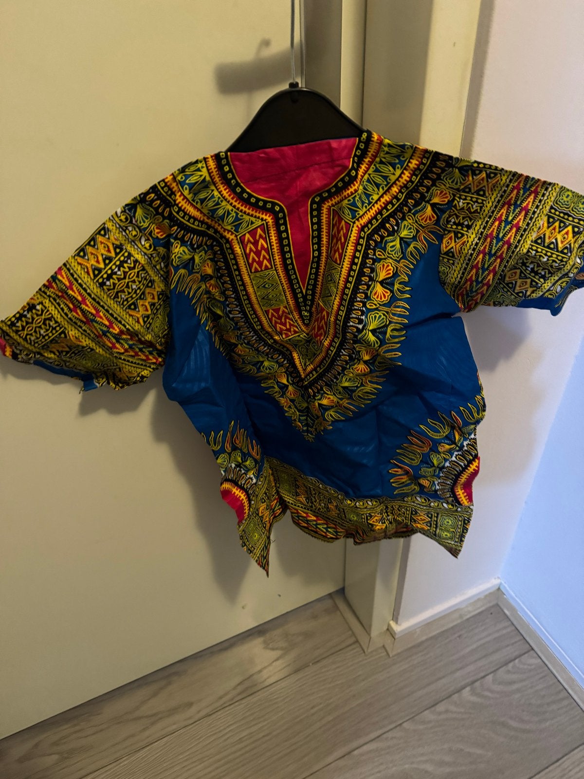 Dashiki shirt voor kinderen - Afrikaanse print, Ophalen of Verzenden, Zo goed als nieuw, Jongen of Meisje