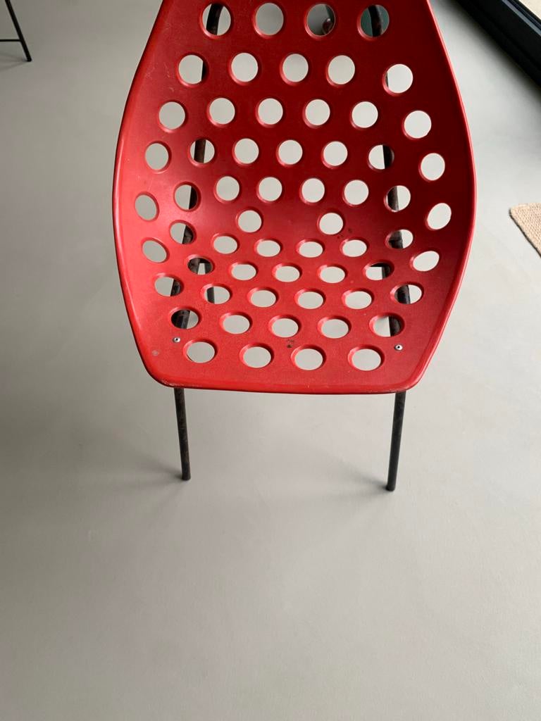 Coquillage design stoel Pierre Guarache, Ophalen, Kunststof, Gebruikt, Eén