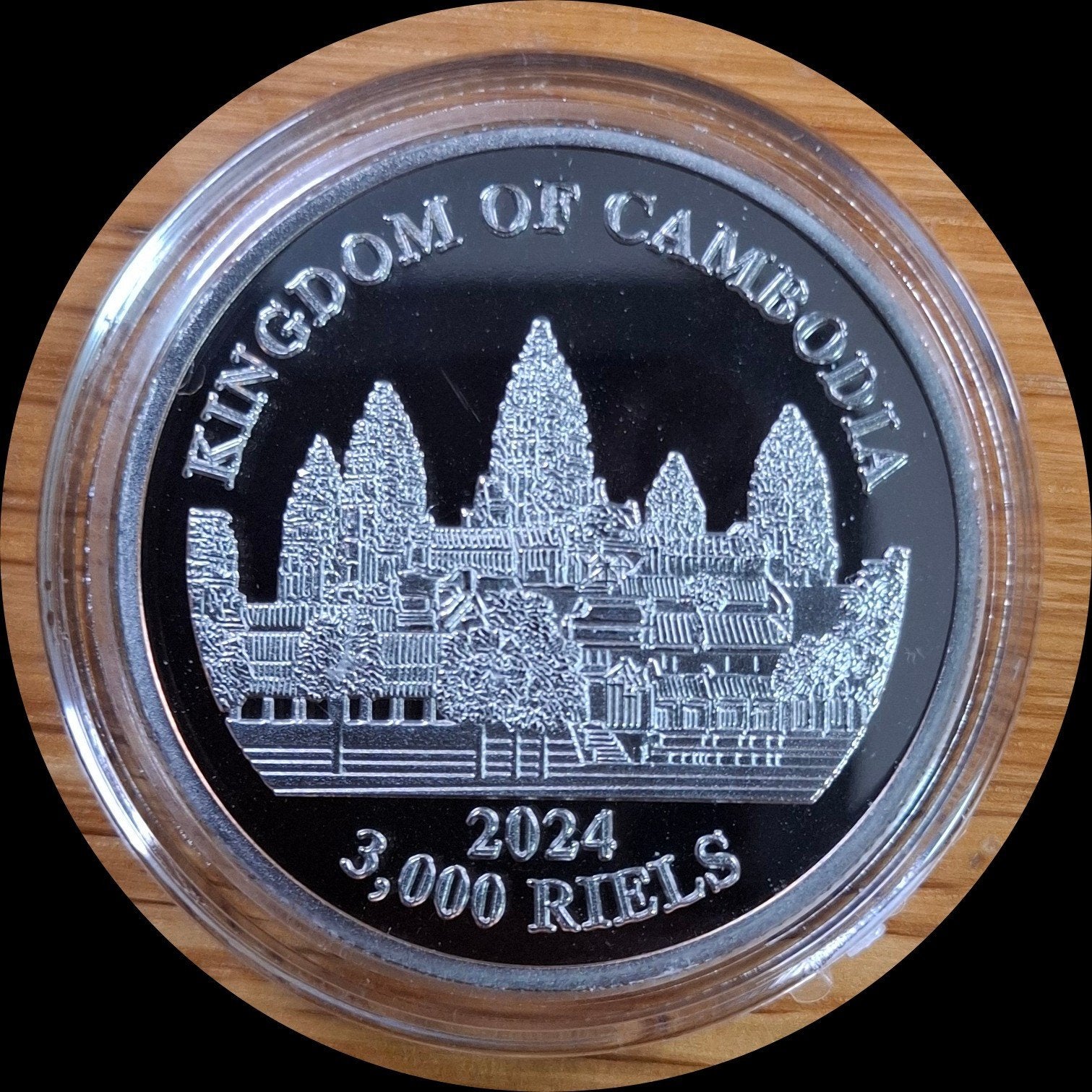 Cambodja 3000 Riels 2024  nieuw in capsule, Ophalen of Verzenden, Zuidoost-Azië