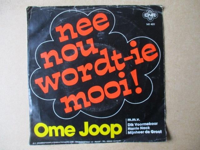 s0136 ome joop - nee nou wordt-ie mooi, Ophalen, Gebruikt, Overige genres