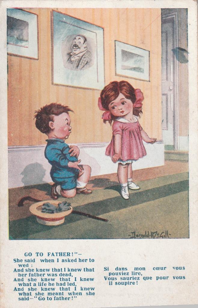 fantasiekaart, Verzenden, Voor 1920, Sterren en Beroemdheden