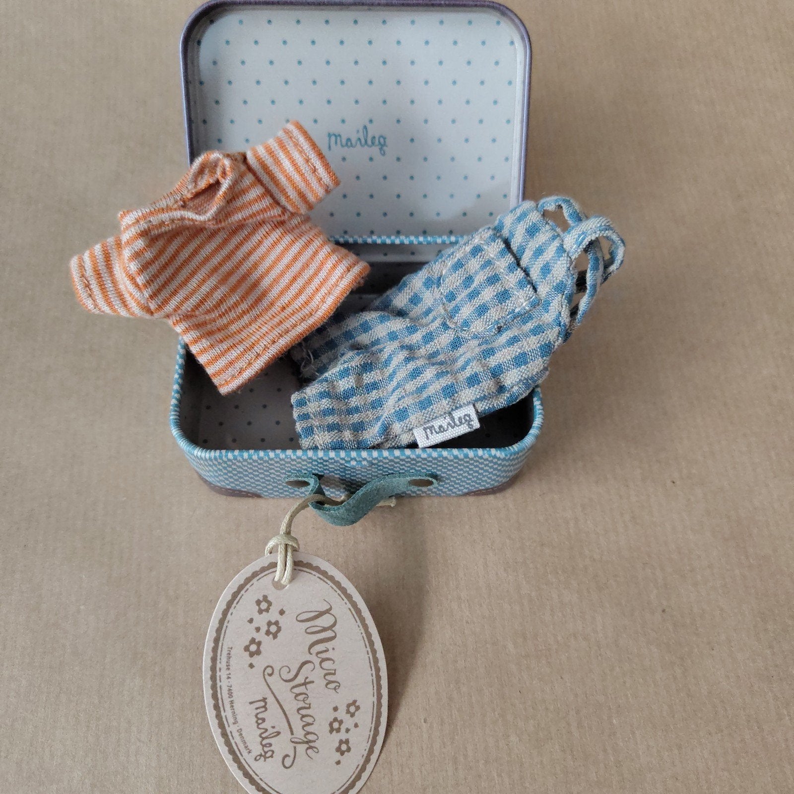 Maileg koffertje met kleding voor grote broer/zus muis, Kinderen en Baby's, Speelgoed | Poppenhuizen, Ophalen of Verzenden, Nieuw