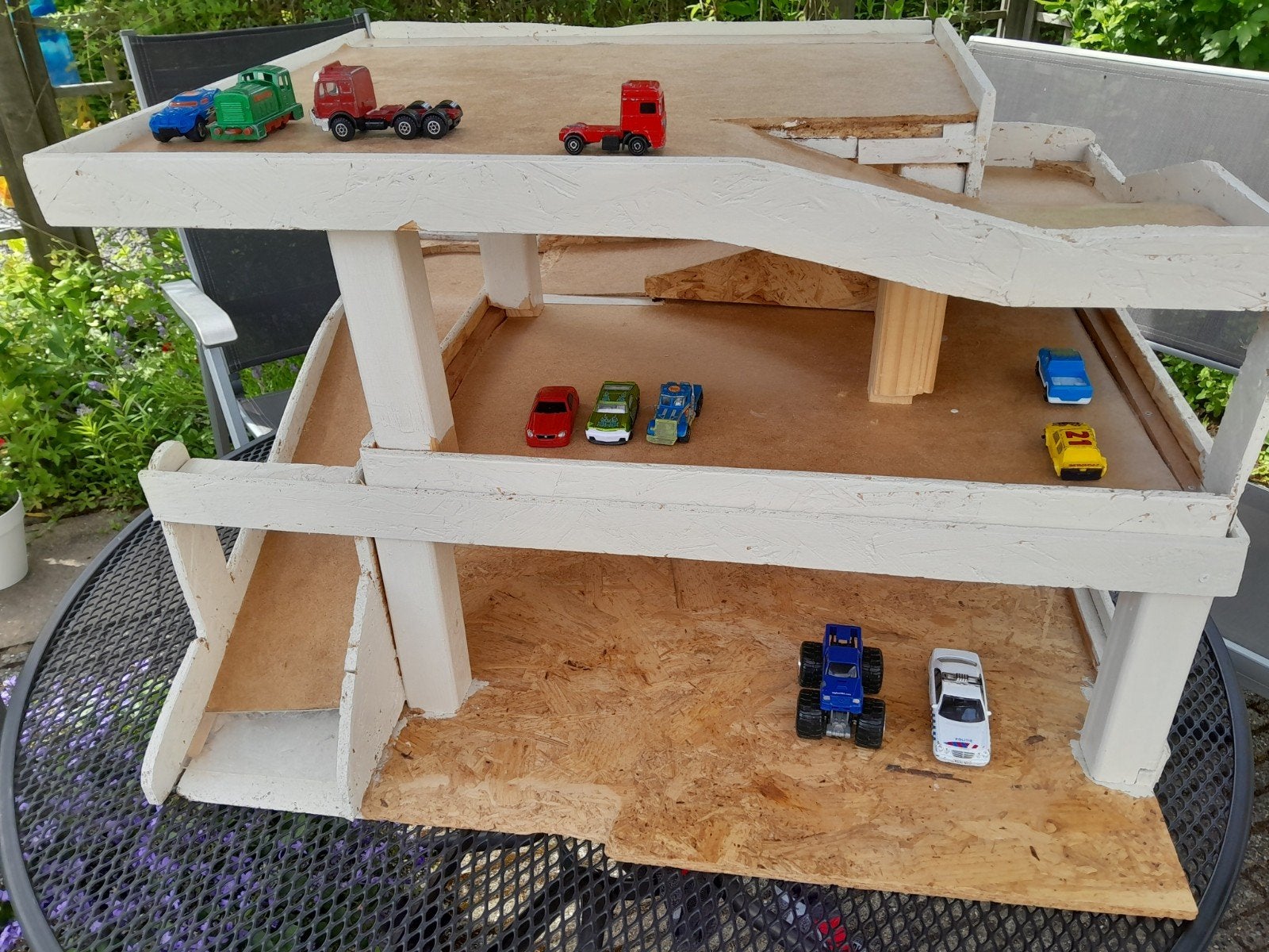 Speelgoedgarage, Kinderen en Baby's, Speelgoed | Houten speelgoed, Ophalen of Verzenden