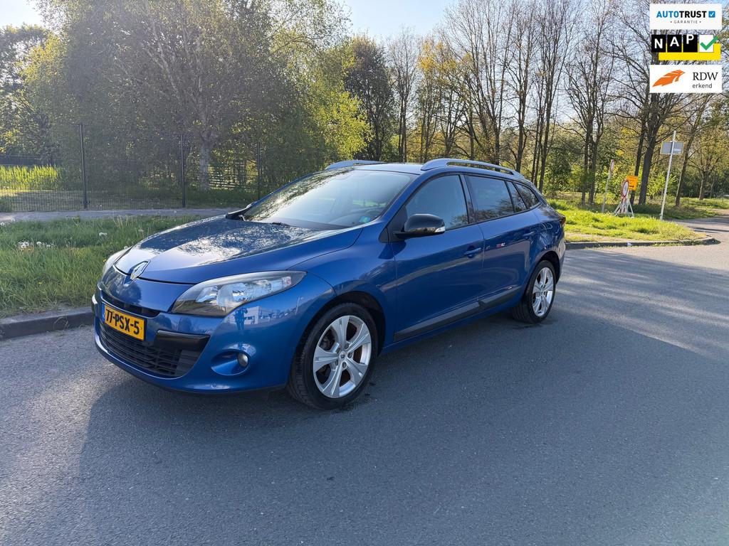 Renault Mégane Estate 1.6 Parisienne, Euro 5, Gebruikt, 4 cilinders, Blauw