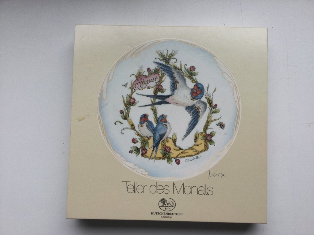 Hutschenreuther Teller des Monats Sammler Porzellanteller, Ophalen of Verzenden