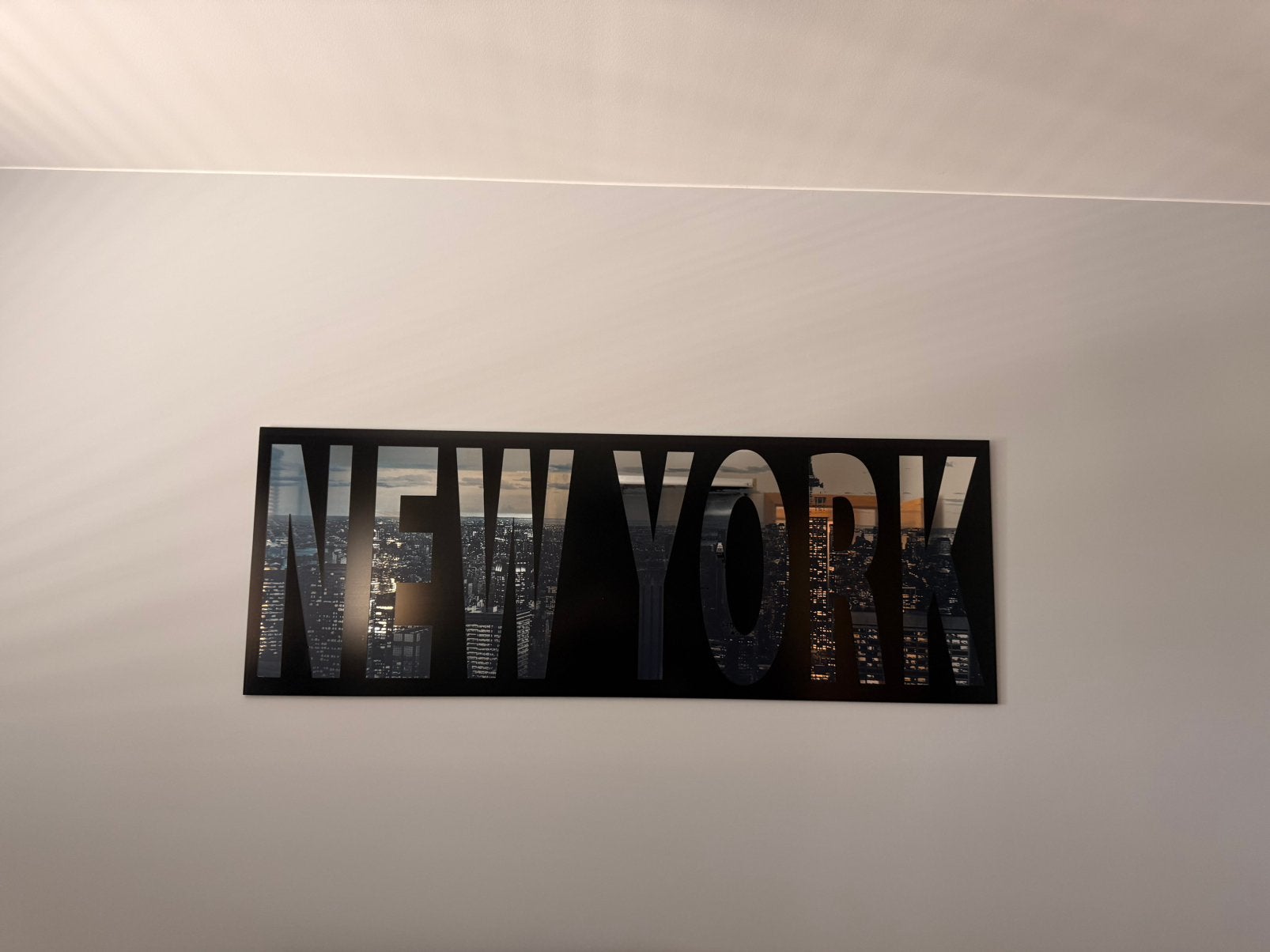 New York Kader 140x50cm Nieuw, Ophalen