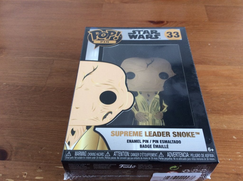 Funko Pop Pin. Snope Star Wars. 33 Enamel pin. Nieuw, Verzamelen, Ophalen of Verzenden, Nieuw