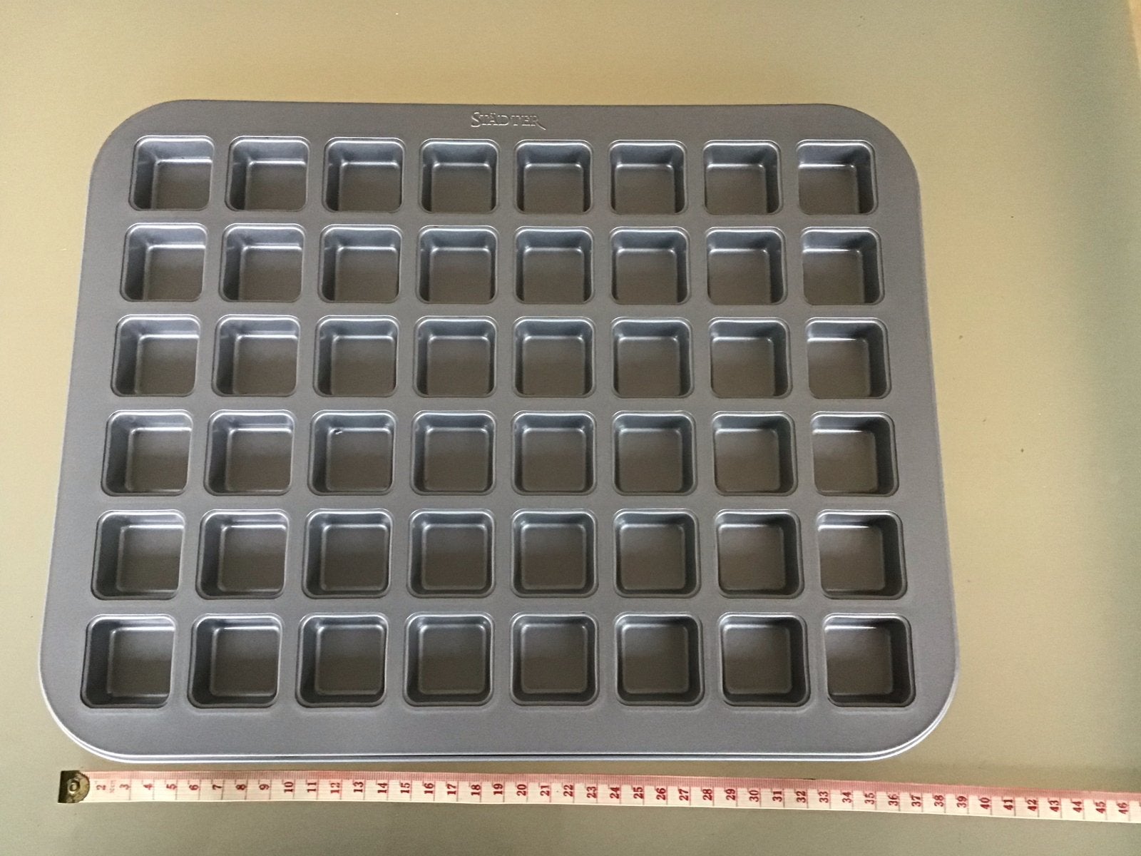 Stadter Bakvorm voor Mini Brownies/Gebakjes - Zo goed als ni, Overige typen, Ophalen of Verzenden, Zo goed als nieuw, Metaal