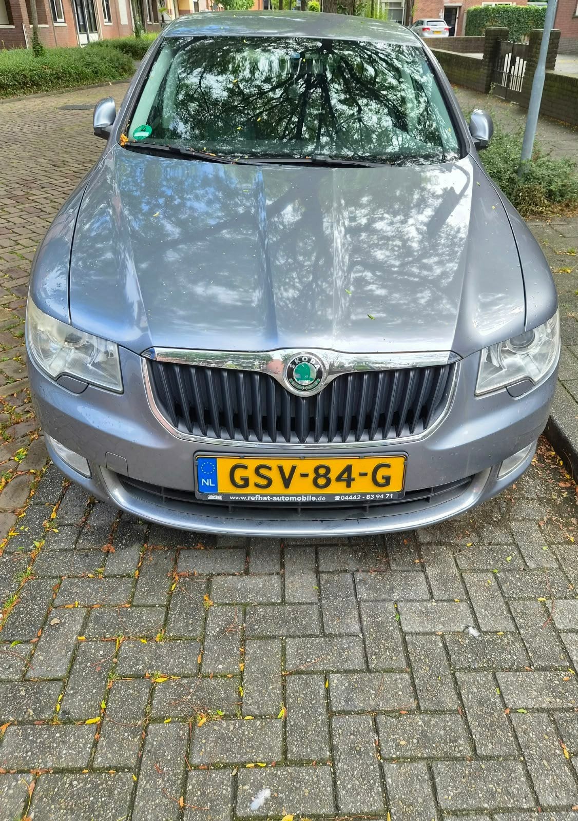 Skoda Superb 1.8 TSI 118KW 2008 Grijs, 1429 kg, 4 cilinders, 700 kg, 160 pk