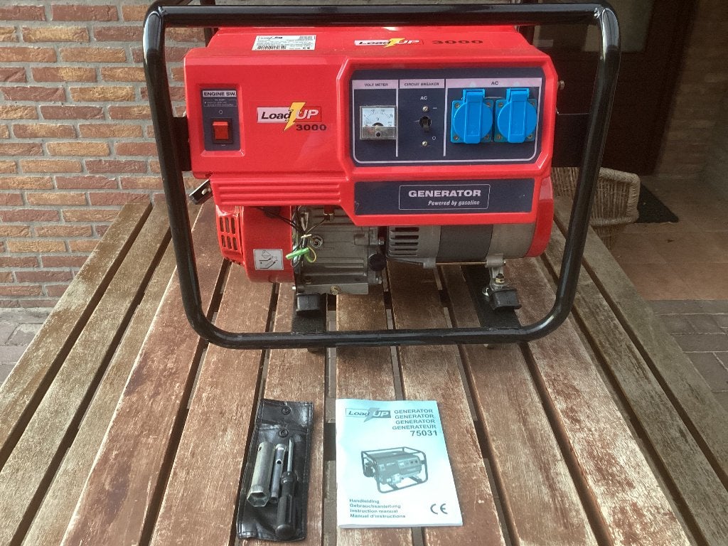 Load Up 3000 stroomgenerator, Ophalen, Gebruikt, Minder dan 5 kVA, Benzine