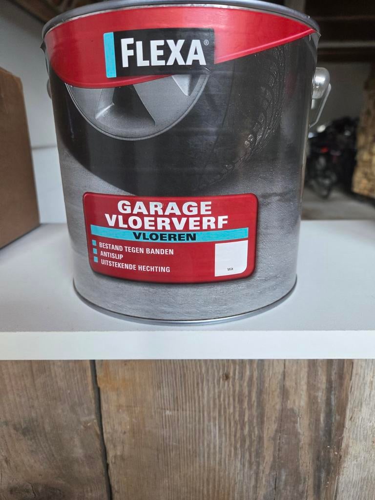Garage vloerverf, Doe-het-zelf en Verbouw, Verf, Beits en Lak, Ophalen of Verzenden