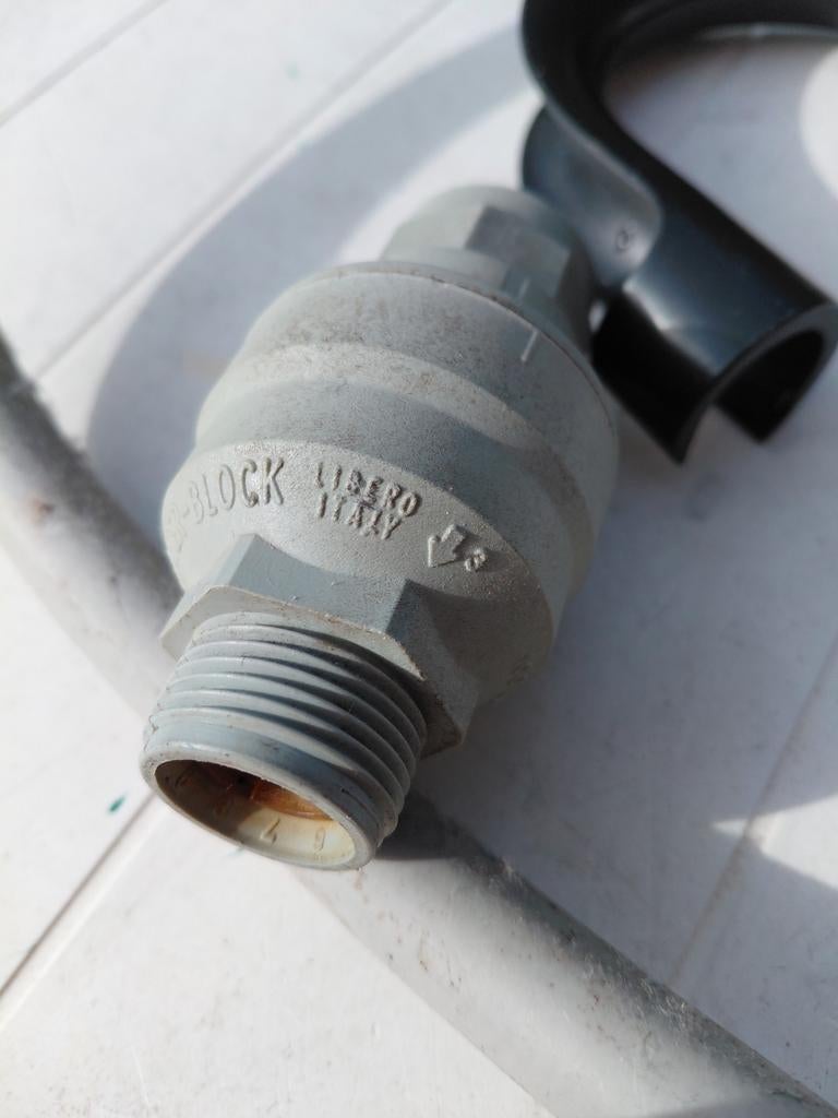 Waterstop met slang voor wasmachines, Ophalen of Verzenden, Gebruikt