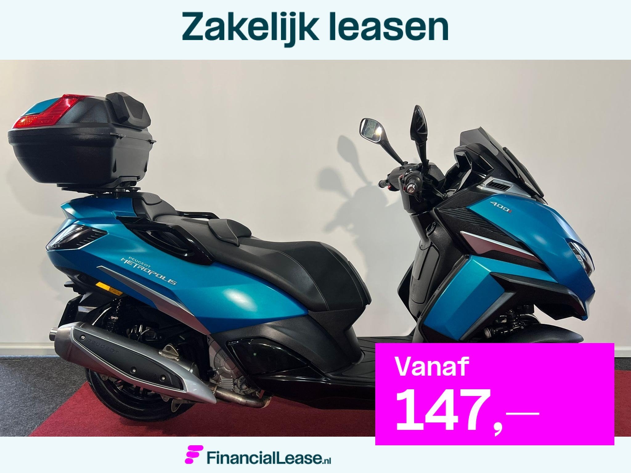 Peugeot Metropolis 400 Allure ABS, Scooter, Bedrijf, 399 cc, Traction Control