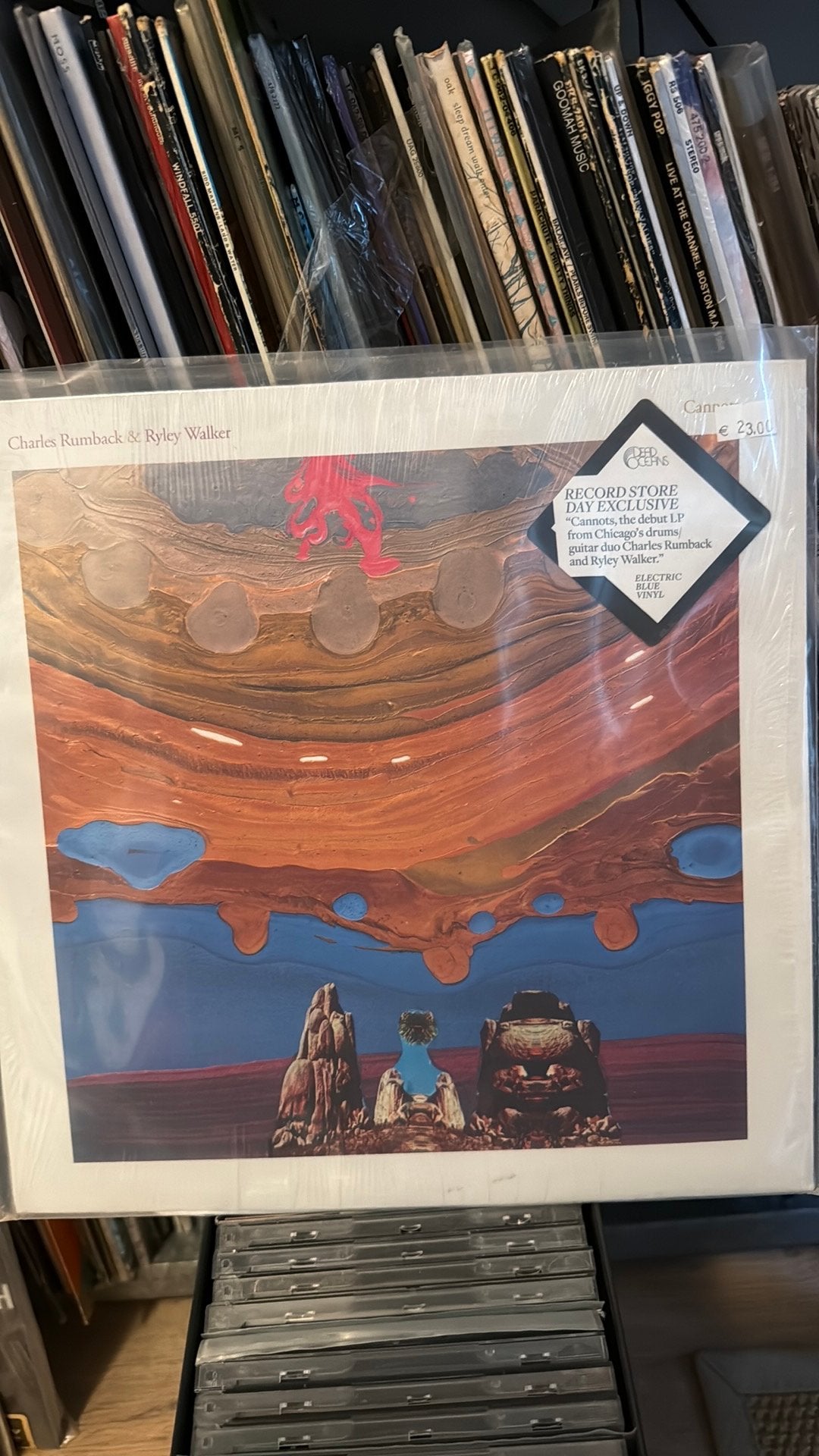 Charles Rumback & Ryley Walker - Cannots LP RSD Blue Vinyl, Ophalen of Verzenden, LP