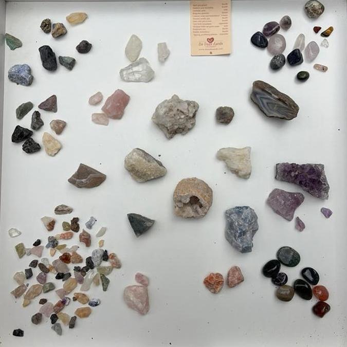 Grote collectie edelstenen en mineralen, Sieraden, Tassen en Uiterlijk, Edelstenen, Ophalen of Verzenden, Gebruikt