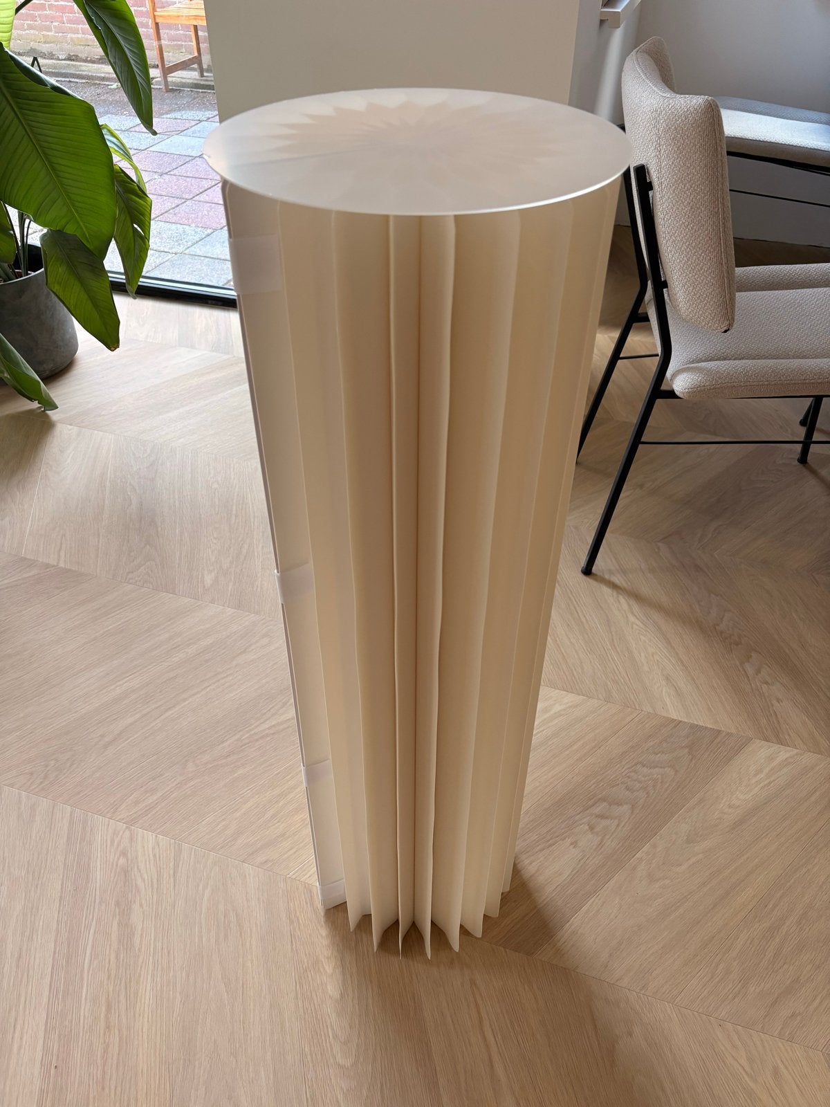 Twee decoratieve zuilen voor bruiloft of evenementen, Ophalen, Gebruikt